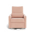 Monte Design Matera Glider Recliner Performance Velvet, Brushed Cotton Linen