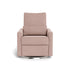 Monte Design Matera Glider Recliner Performance Velvet, Brushed Cotton Linen