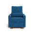Monte Design Matera Glider Recliner Performance Velvet, Brushed Cotton Linen