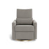 Monte Design Matera Glider Recliner Performance Velvet, Brushed Cotton Linen