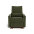 Monte Design Matera Glider Recliner Performance Velvet, Brushed Cotton Linen