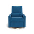 Monte Design Matera Glider Recliner Performance Velvet, Brushed Cotton Linen