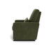 Monte Design Matera Glider Recliner Performance Velvet, Brushed Cotton Linen