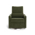 Monte Design Matera Glider Recliner Performance Velvet, Brushed Cotton Linen