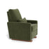 Monte Design Matera Glider Recliner Performance Velvet, Brushed Cotton Linen