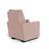 Monte Design Matera Glider Recliner Performance Velvet, Brushed Cotton Linen