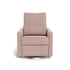 Monte Design Matera Glider Recliner Performance Velvet, Brushed Cotton Linen