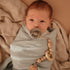 Mushie Silicone Pacifier Clip | Mila