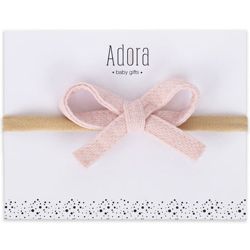 Adora Mini Waffle Bow Headband