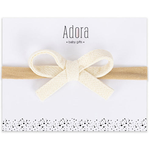 Adora Mini Waffle Bow Headband