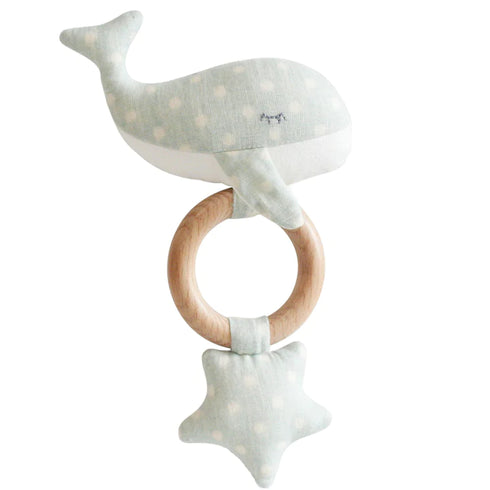 Alimrose Whale Star Teether Toy