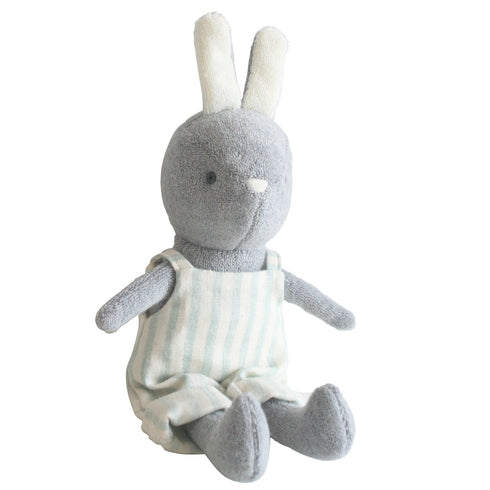 Alimrose Baby Benny Bunny 25cm Sage Stripe