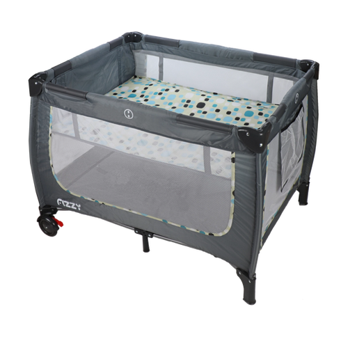 Fizzy Pack 'n' Play 2-Level Playpen Black
