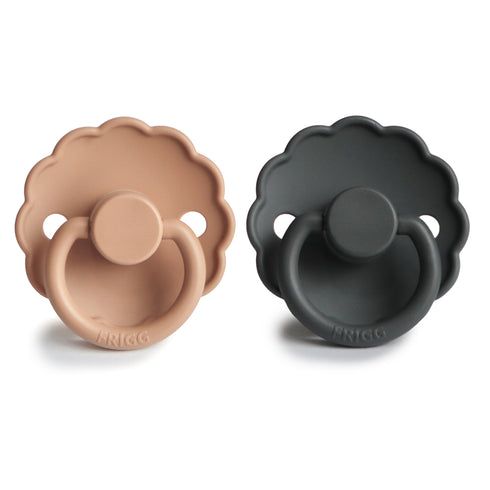 FRIGG Daisy Night Silicone Baby Pacifier | 2-Pack
