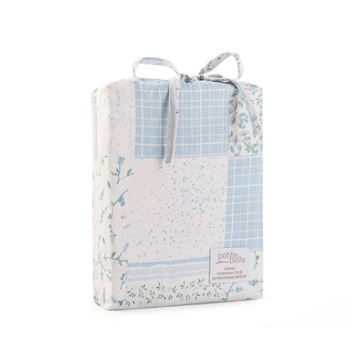 Petite Belle Flora Patchwork Sheet Set for Standard Crib
