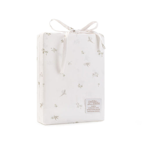 Petite Belle Summer Skies Sheet Set for Standard Crib