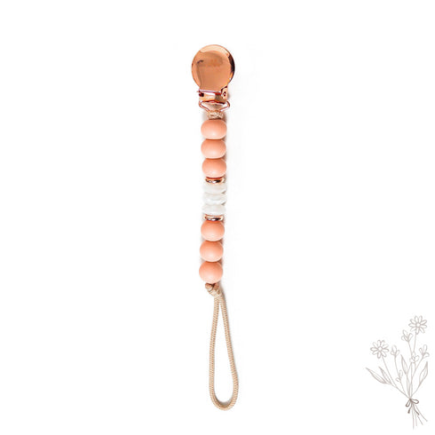 Daisy Teething Pacifier Clip