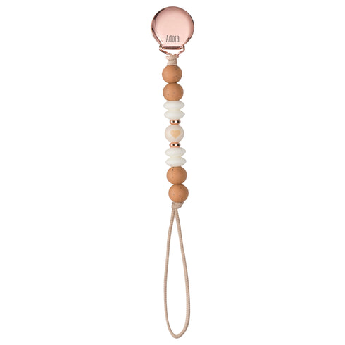 Adora Rustic Pacifier Clips