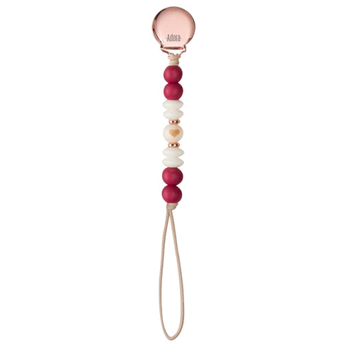 Adora Rustic Pacifier Clips