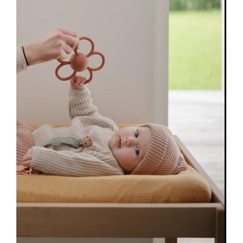 Mushie Silicone Teether