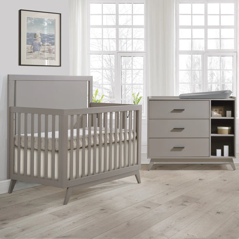 Tulip Sissi Convertible Crib + Dresser Combo