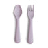 Mushie Dinnerware Fork and Spoon Set
