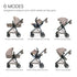 Britax Phases Travel System with Arbor Infant Car Seat + StayTight Base
