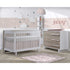 Tulip Urban Collection Convertible Crib and 3 Drawer Dresser (2 piece set)