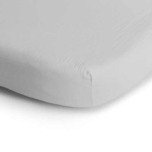 Mushie Extra Soft Muslin Crib Sheet