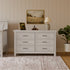 Franklin & Ben Emory Farmhouse 6-Drawer Dresser