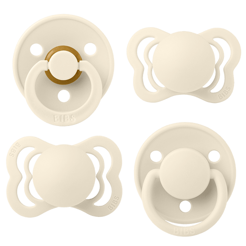 BIBS New Baby Try-It Collection - Ivory