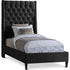 Meridian Furniture Fritz Velvet Bed