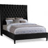 Meridian Furniture Fritz Velvet Bed