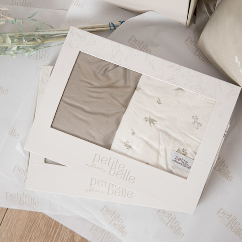 Petite Belle Flora Patchwork Sheet Set for Portable Crib