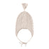 Pippin Soft Cashmere Feel Cable knit Hat and Booties
