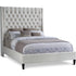 Meridian Furniture Fritz Velvet Bed