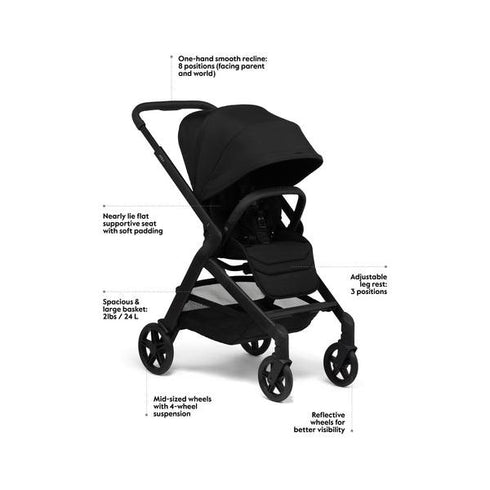 Joolz Hub2+ Chassis and Seat Space Black