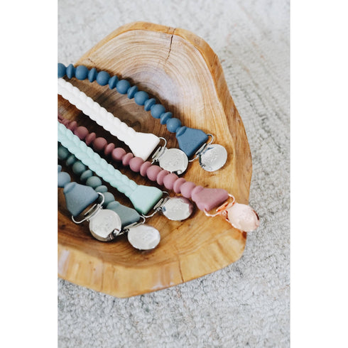 Itzy Ritzy - Sweetie Strap™ Silicone One-Piece Pacifier Clips