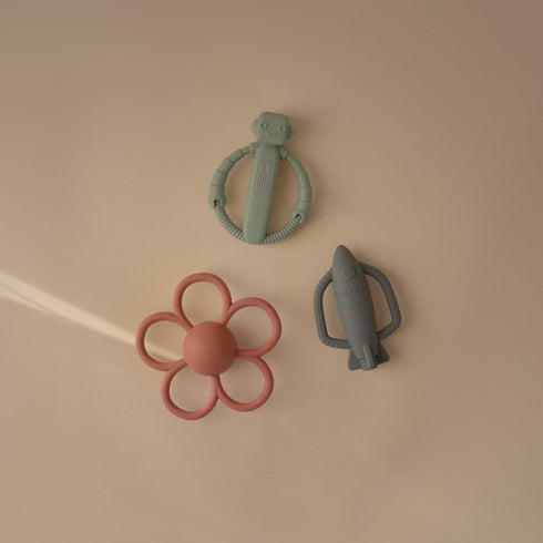 Mushie Silicone Teether