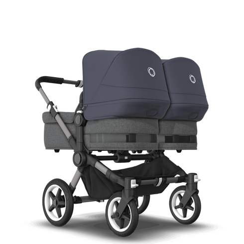 Bugaboo Donkey 5 Twin Complete (2 Bassinets and 2 Seat Stroller)