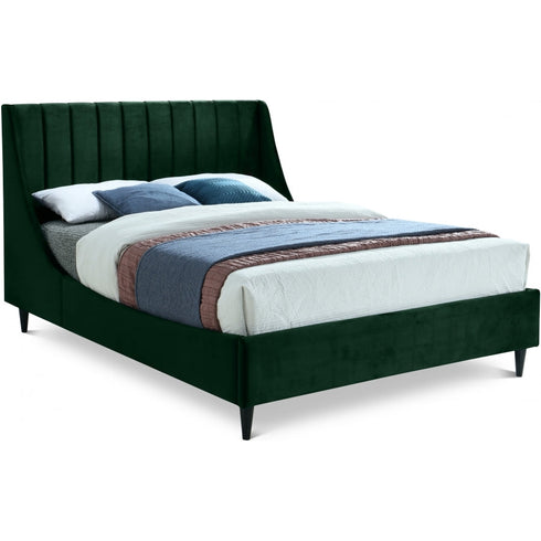 Meridian Furniture Eva Velvet Bed