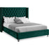 Meridian Furniture Aiden Velvet Bed