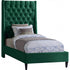 Meridian Furniture Fritz Velvet Bed