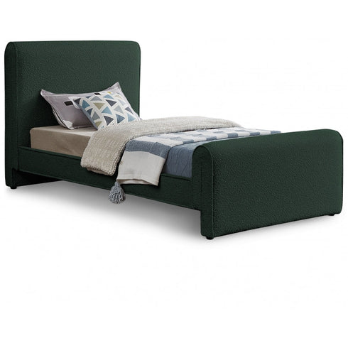 Meridian Furniture Stylus Boucle Fabric Bed