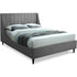 Meridian Furniture Eva Velvet Bed