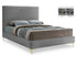 Meridian Furniture Geri Velvet Bed