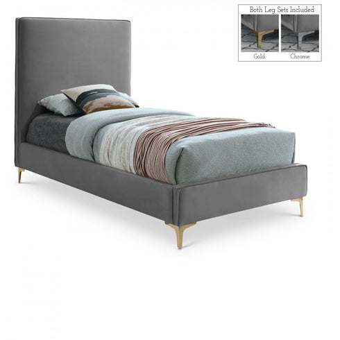 Meridian Furniture Geri Velvet Bed
