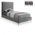 Meridian Furniture Geri Velvet Bed
