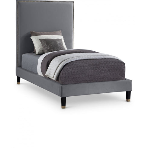 Meridian Furniture Harlie Velvet Bed