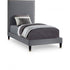 Meridian Furniture Harlie Velvet Bed